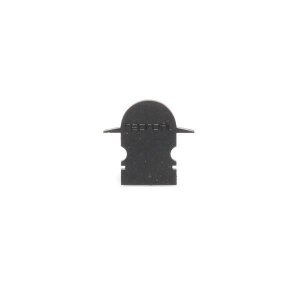 Profil Endkappe, Endkappe R-ET-02-08 Set 2 Stk, Kunststoff, Schwarz, Tiefe: 23 mm, Breite: 6 mm, Höh