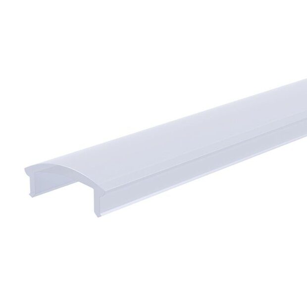 Deko-Light, Profil Abdeckung, Abdeckung F-01-12, PMMA, Satiniert 40% Transmission, Tiefe: 3000 mm