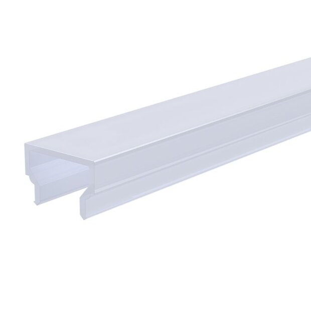 Deko-Light, Profil Abdeckung, Abdeckung H-01-08, Kunststoff, Satiniert 40% Transmission, Tiefe: 2000