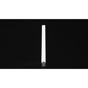 Deko-Light, Profil Abdeckung, Abdeckung H-01-08, Kunststoff, Satiniert 40% Transmission, Tiefe: 2000