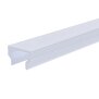 Deko-Light, Profil Abdeckung, Abdeckung H-01-08, Kunststoff, Satiniert 40% Transmission, Tiefe: 2000