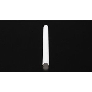 Deko-Light, Profil Abdeckung, Abdeckung R-01-15, Kunststoff, Satiniert 40% Transmission, Tiefe: 2000