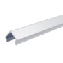 Deko-Light, Profil Abdeckung, Abdeckung E-01-08, Kunststoff, Satiniert 40% Transmission, Tiefe: 1000