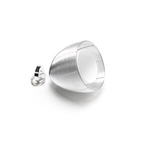 Pendelleuchte, Filo Big Mob 300 mm, 1x max. 60 W E27, Silber, 220-240 V/AC
