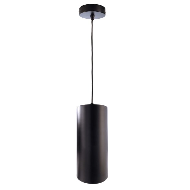 Pendelleuchte, Barrel, 1x max. 40 W E27, Schwarz, 220-240 V/AC