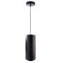 Pendelleuchte, Barrel, 1x max. 40 W E27, Schwarz, 220-240 V/AC