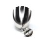 Pendelleuchte, Bell, 1x max. 40 W E27, Silber, 220-240 V/AC