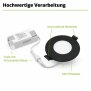 Hagemann 3W Deckeneinbauleuchte l ⌀68mm l 6000K l inkl.Trafo l schwarz