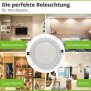 Hagemann 15W Deckeneinbauleuchte l ⌀175mm l 3000K l inkl.Trafo l weiß