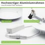 Hagemann 18W Deckeneinbauleuchte l ⌀200mm l 3000K l inkl.Trafo l weiß