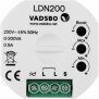 VADSBO LDN200 Tastdimmer - 0-200W, ohne Nullleiter (weiß)