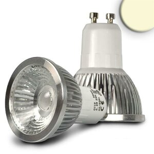 GU10 LED Strahler 5,5W COB, 70°, warmweiß, dimmbar