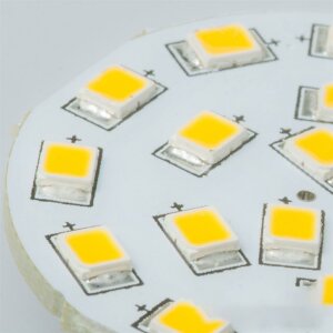 G4 LED 21SMD, 3W, warmweiß, Pin seitlich