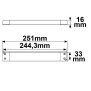 LED Trafo 12V/DC, 0-30W, ultraslim, SELV