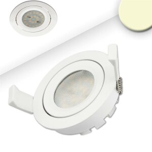 LED Einbaustrahler, weiß, 8W SMD, 120°, rund,...