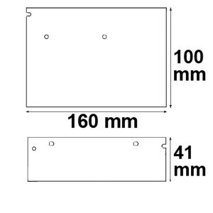 LED Trafo 24V/DC, 0-150W, Gitter