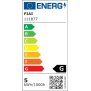 E14 LED Keramik milky Kerze, 4,5W, warmweiß