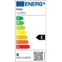 LED Einbaustrahler, silber, 8W, 72°, rund, warmweiß, dimmbar