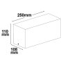 Wandleuchte BOX-II 1xE27, IP54, anthrazit, exkl. Leuchtmittel