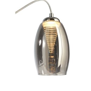 Pendelleuchte, Electra, 5,8 W, DIM, 3000 K, Silber, 220-240 V/AC