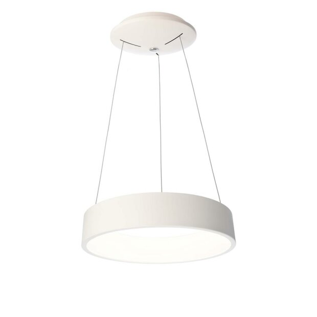 Pendelleuchte, Sculptoris 450 mm, 27 W, DIM, 4000 K, Weiß, 220-240 V/AC