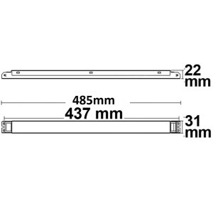 LED Sys-One PWM-Trafo 24V/DC, 0-75W, IP20, 2...