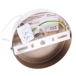 Pendelleuchte, Asterope Rund 400 mm, 1x max. 40 W E27, Weiß, 220-240 V/AC
