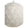 Pendelleuchte, Asterope Rund 400 mm, 1x max. 40 W E27, Weiß, 220-240 V/AC