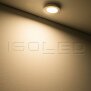 LED Slim Ein- und Unterbauleuchte MiniAMP, silber, 3W, 24V DC, IP52, warmweiß, dimmbar
