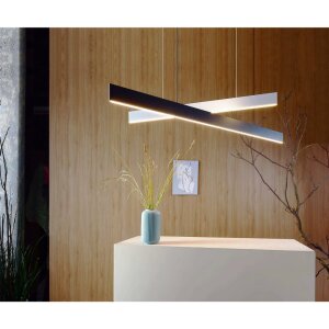 Pendelleuchte, Apollon, 42 W, DIM, 2700 K, Schwarz, 200-250 V/AC
