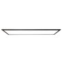 Pendelleuchte, LED Event-Panel Transparent, 63 W, RGB/4000 K, Schwarz, Spannungskonstant, 24 V/DC