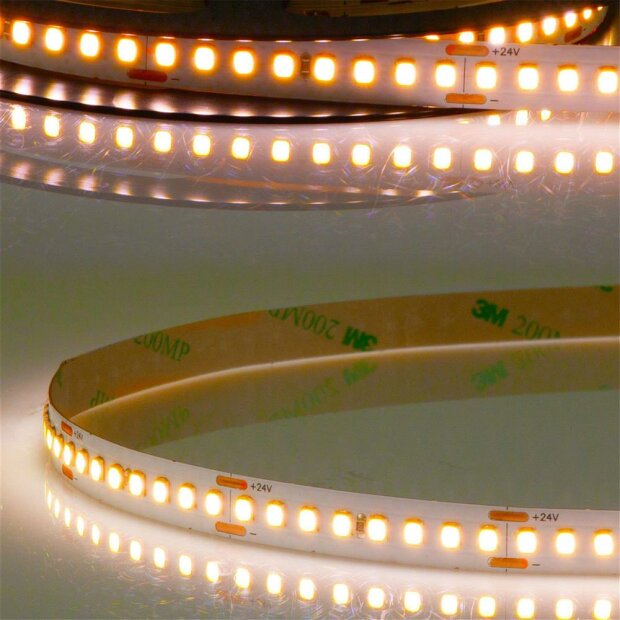 LED HEQ927 Flexband High Bright, 24V DC, 12W, IP20, 2700K, 140 lm/W, 5m Rolle, 160 LED/m