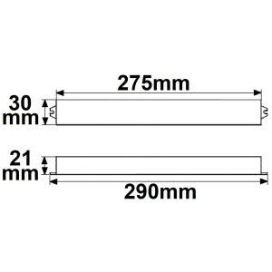 LED PWM-Trafo 24V/DC, 0-60W, slim, Push/DALI-2 dimmbar,...