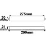 LED PWM-Trafo 24V/DC, 0-60W, slim, Push/DALI-2 dimmbar, IP67, SELV