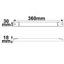 LED PWM-Trafo 24V/DC, 0-150W, ultraslim, Push/DALI-2 dimmbar, SELV