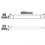 LED PWM-Trafo 24V/DC, 0-250W, slim, Push/DALI-2 dimmbar, SELV