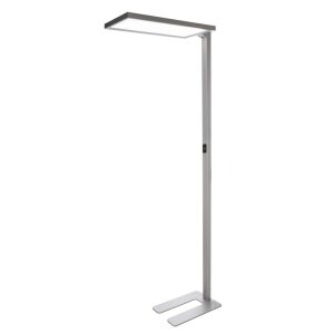 Stehleuchte, Office One Motion Up and Down, 80 W, Touch DIM, 4000 K, Aluminium, 220-240 V/AC