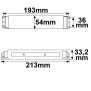 LED PWM-Trafo 24V/DC, 0-75W, IP20, Push/DALI dimmbar, SELV