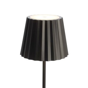 Akkuleuchte, Sheratan II, 2,2 W, Touch DIM, 3000 K, Schwarz, Spannungskonstant, 5 V/DC