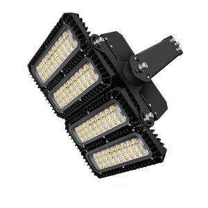 LED Flutlicht 450W, 130x40° asymmetrisch, variabel,...