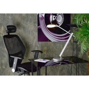 Tischleuchte, Adhara, 12 W, DIM, 3000 K, Silber, 100-240 V/AC