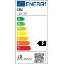 3-Phasen Schienen-Strahler fokussierbar, 12W, 20°-55°, weiß matt, 3000K, DALI dimmbar