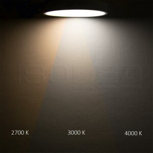 LED Deckenleuchte UGR<19 2H, weiß, 40W|50W,...