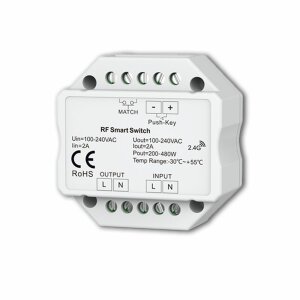 Sys-Pro + Zigbee 3.0 Push/Funk Switch, 230V AC, 360 VA