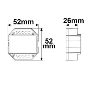 Sys-Pro + Zigbee 3.0 Push/Funk Dimmer, 230V AC, 360 VA,...