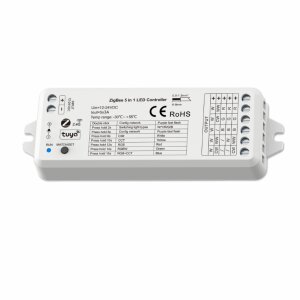 Sys-Pro + Zigbee 3.0 Funk 1-5 Kanal PWM-Dimmer, 12-24V DC...