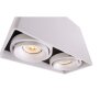 Deckenaufbauleuchte, Mona II, 2x max. 50 W GU10, Weiß, 220-240 V/AC