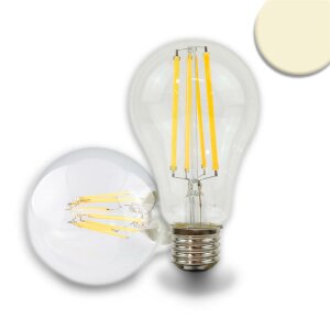 E27 LED Birne A60, 4W, klar, 215 lm/W, warmweiß