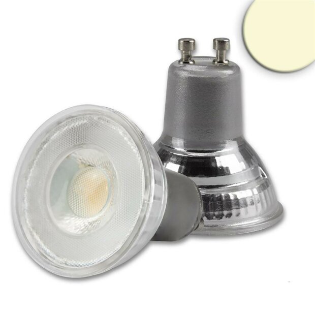 GU10 LED Strahler 5,5W, 60°, prismatisch, warmweiß, CRI90, 3-Stufen dimmbar