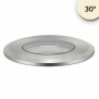 LED Bodeneinbaustrahler, rund 45mm, Edelstahl, 12-24V, IP67, 3W, 30°, warmweiß